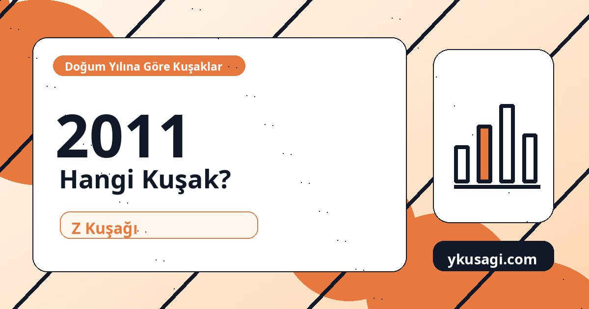 2011 Hangi Kuşak? 2011 Doğumluların Kuşak Karşılığı