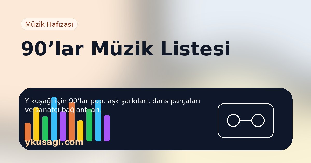 90’lar Müzik Listesi