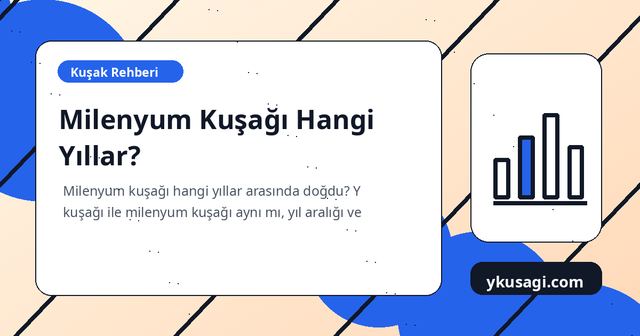 Milenyum Kuşağı Hangi Yıllar?