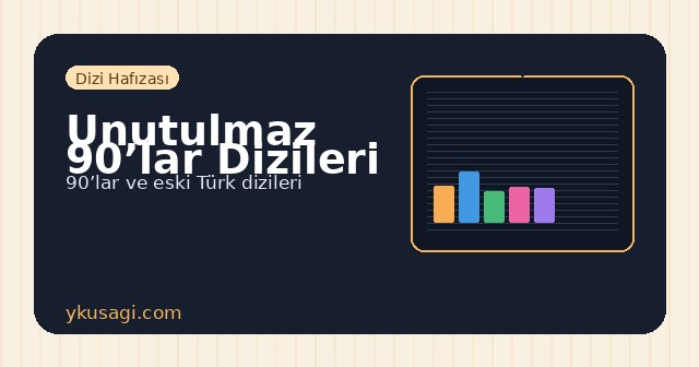 Unutulmaz 90’lar Dizileri